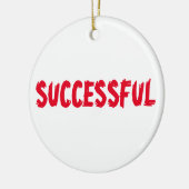 geslaagd keramisch ornament (Links)