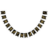 Geslaagd partij Bunting vlag Vlaggetjes (Alle)