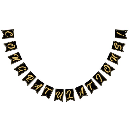 Geslaagd partij Bunting vlag Vlaggetjes (Alle)