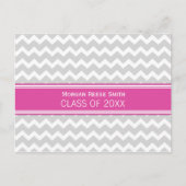 Geslaagd Party Invitation Briefkaart Chevron (Voorkant)