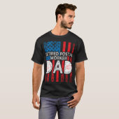 Geslaagd postpersoneel geslaagd Mailman Retirement T-shirt (Voorkant volledig)