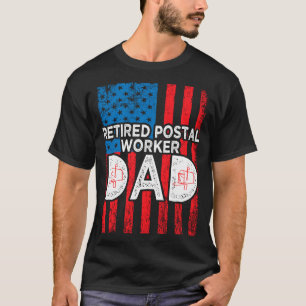 Geslaagd postpersoneel geslaagd Mailman Retirement T-shirt