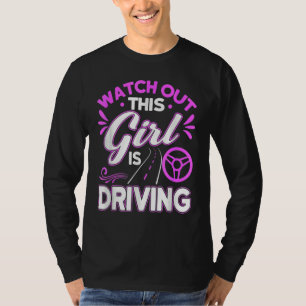 Geslaagd Rijbewijs Nieuwe Rijbewijs Felicitaties T-shirt