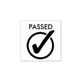 GESLAAGD RUBBERSTEMPEL (Afrduk)