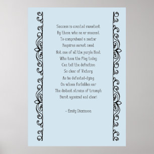 Geslaagd Sweetest Poem Poster