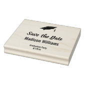 Geslaagd voor afstuderen De Sjabloon Tekst datum o Rubberstempel (Stempel)