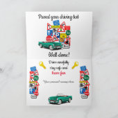 Geslaagd voor je rijexamen ~ Gefeliciteerd! Kaart (Binnen)