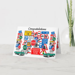 Geslaagd voor je rijexamen ~ Gefeliciteerd! Kaart