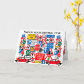 Geslaagd voor je rijexamen ~ Gefeliciteerd! Kaart (Gele Bloem)