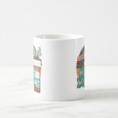 Geslaagde apotheker Tech Coffee Mok Gift (Center)