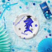 Geslaagde haai papieren bordje (Feest)