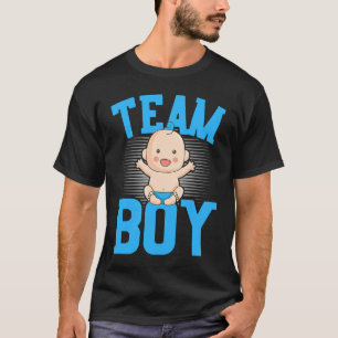 Geslacht Aankondiging Team Jongen Baby Feest Revea T-shirt