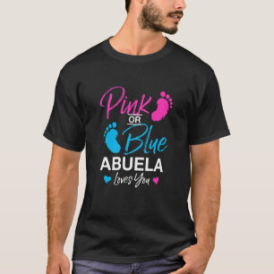 Geslacht Abuela Baby shower Grandma 1 T-shirt