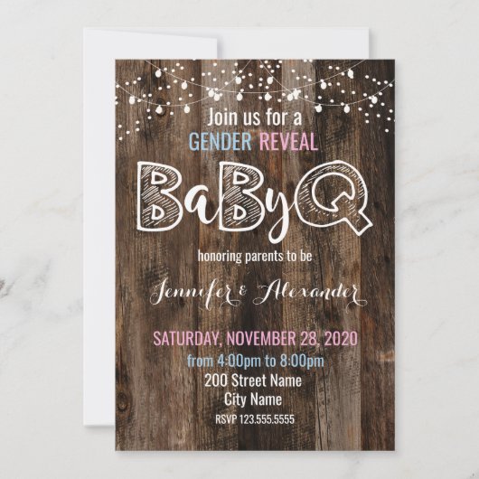 Geslacht BaByQ Kaart (Voorkant)