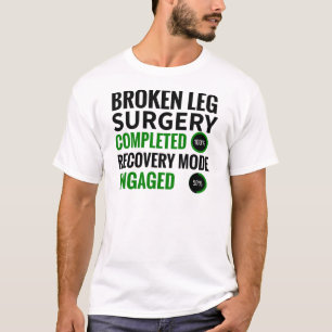 Geslacht Beensurrogaatherstel   Gebroken been Surv T-shirt