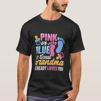 Geslacht bekendmaken aan Oma T-shirt