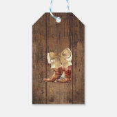 Geslacht bekendmaking cadeau label 'Laarzen of str Cadeaulabel (Achterkant)