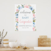 Geslacht Bevestigingspeken Welkomstteken Poster (Keuken)