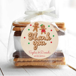 Geslacht Bevrijd Telkens weer - Gingerbrood Ronde Sticker