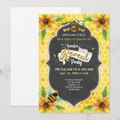 Geslacht bij honingbijen onthullen uitnodiging tot (Voorkant / Achterkant)