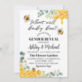 Geslacht bijen onthullen hem of zij kaart (Voorkant)