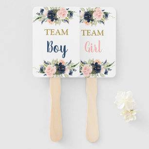 Geslacht Blauw of roze Handwaaier