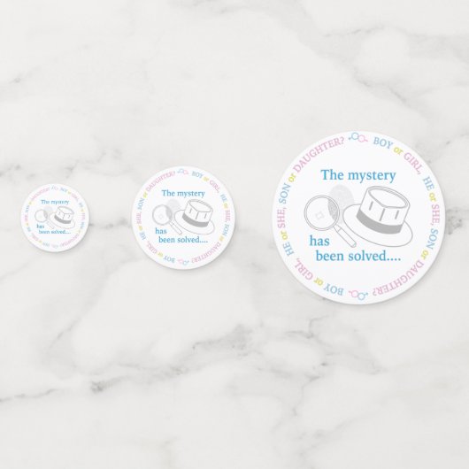 Geslacht Confetti (Achterkanten)