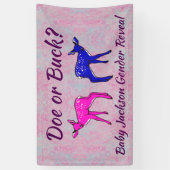 Geslacht: "Doe of Buck" Spandoek (Verticaal)