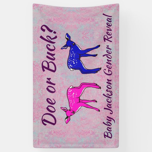 Geslacht: "Doe of Buck" Spandoek (Verticaal)