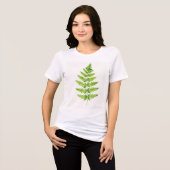Geslacht Dryopteris Tri-Blend Shirt (Voorkant volledig)