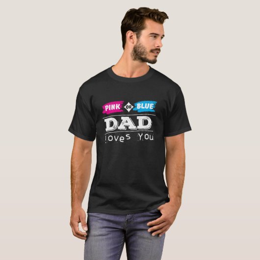 Geslacht Feest T-Shirt voor Shirt van mam en pap (Voorkant volledig)
