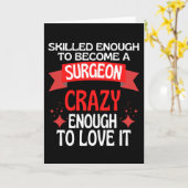 Geslacht genoeg om chirurg te worden kaart (Gele Bloem)