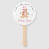 Geslacht Gingerbread onthult stemmen Handwaaier (Voorkant)