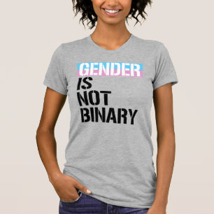 Geslacht is niet binair t-shirt