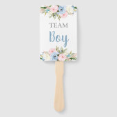 Geslacht Jongen of Gilr Hand Fan Handwaaier (Voorkant)