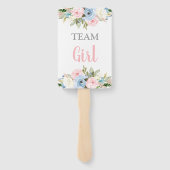 Geslacht Jongen of Gilr Hand Fan Handwaaier (Achterkant)