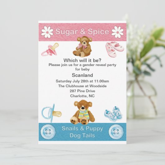 Geslacht Kaart (Staand voorkant)