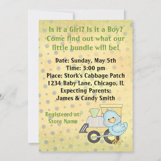 Geslacht Kaart (Achterkant)