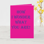 Geslacht Kaart (Gele Bloem)