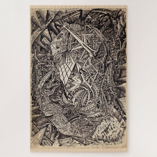 Geslacht (kavervormer), puzzelpuzzel legpuzzel (Verticaal)