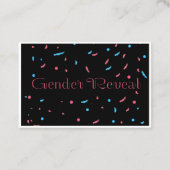 Geslacht Klantenkaartje (Achterkant)