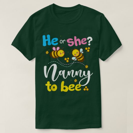 Geslacht Laat hem of haar kindermeisje zien als ro T-shirt (Design voorkant)
