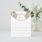 Geslacht Laat Pampas Grass Name Shower Game zien (Staand voorkant)