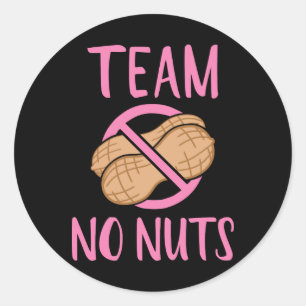 Geslacht laat team zien geen gekke baby ronde sticker