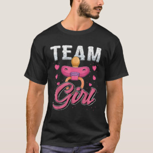 Geslacht laat zien dat het baby shower van Team Gi T-shirt