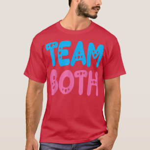 Geslacht laat zien dat het team van beide baby fam t-shirt