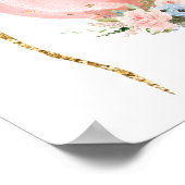 Geslacht laat zien dat hij of zij een welkomstteke poster (Hoek)