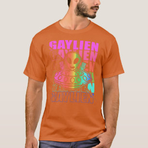 Geslacht Lesbisch Gay Trans Queer Regenboog 17 T-shirt