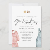 Geslacht meisje en jongen kaart (Voorkant)