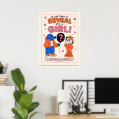 geslacht meisje poster (Thuiskantoor)